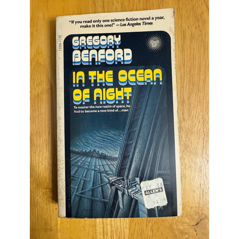 In The Ocean Of Night Gregory Benford Dell Science Fiction Paperback Book 1977‎